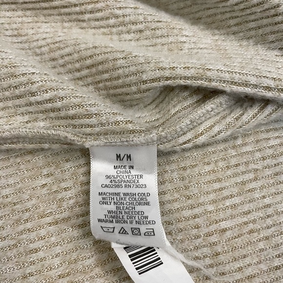 Aeropostale Maxi Length Cardigan Sweater,Low Calf, Beige, Size Medium - Picture 8 of 10